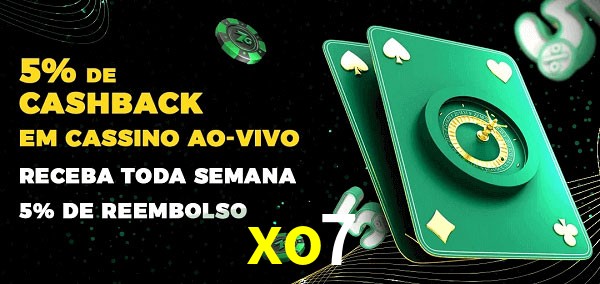 Promoções do cassino ao Vivo xo7